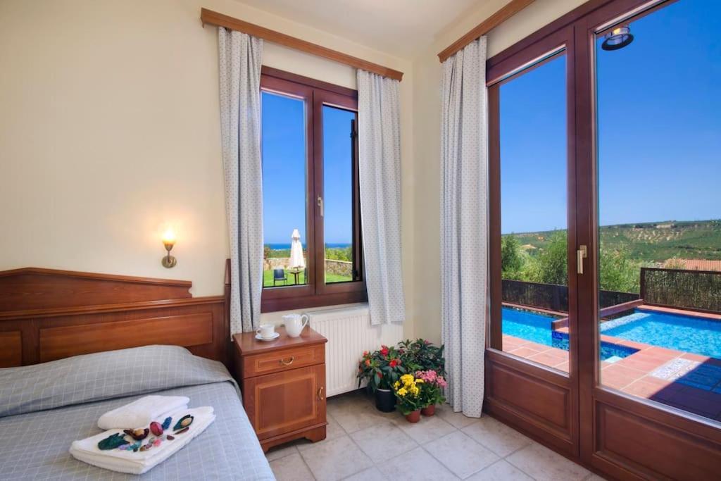 Villa Katerina With Eco Heated Pool Spilia  Luaran gambar
