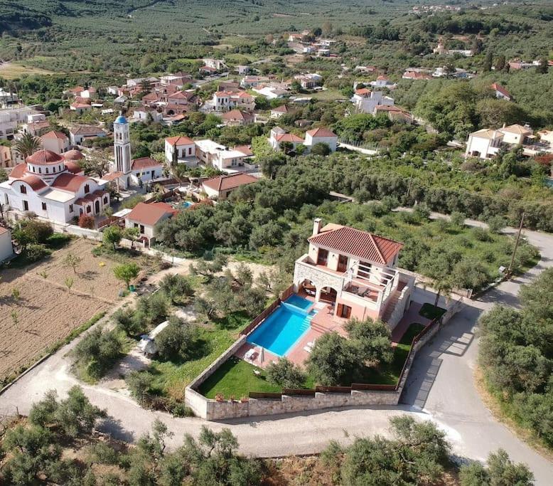 Villa Katerina With Eco Heated Pool Spilia  Luaran gambar