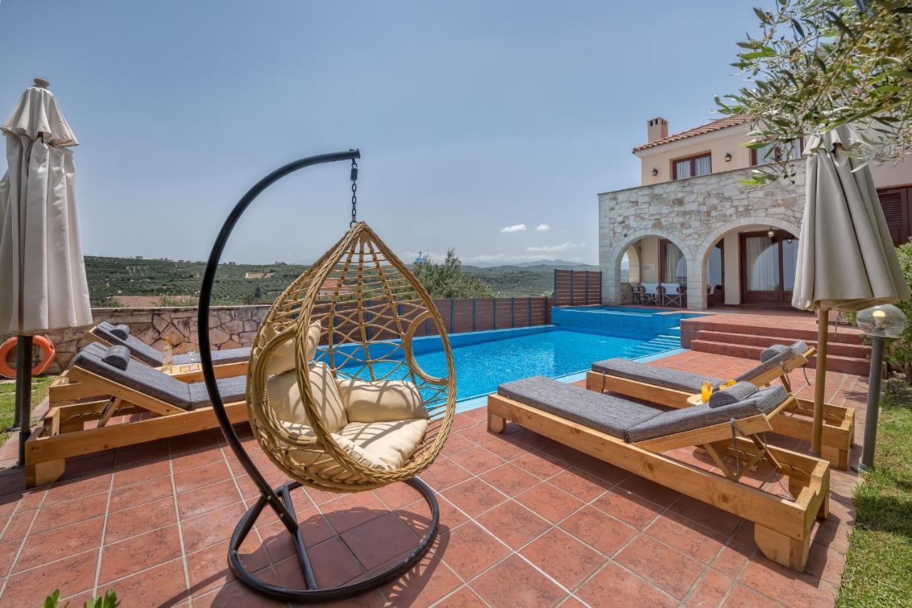 Villa Katerina With Eco Heated Pool Spilia  Luaran gambar