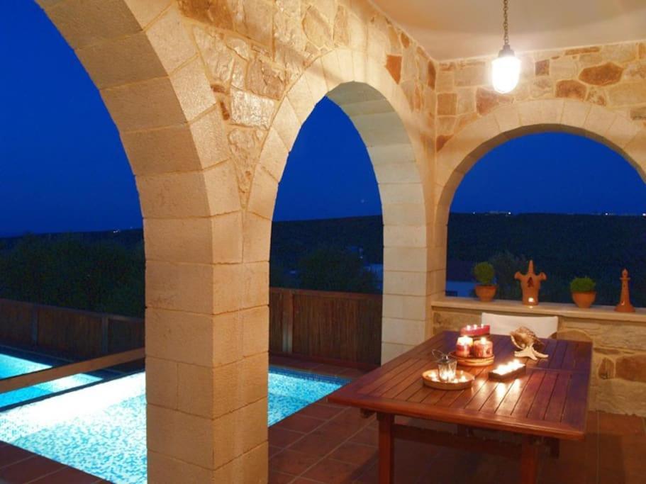 Villa Katerina With Eco Heated Pool Spilia  Luaran gambar
