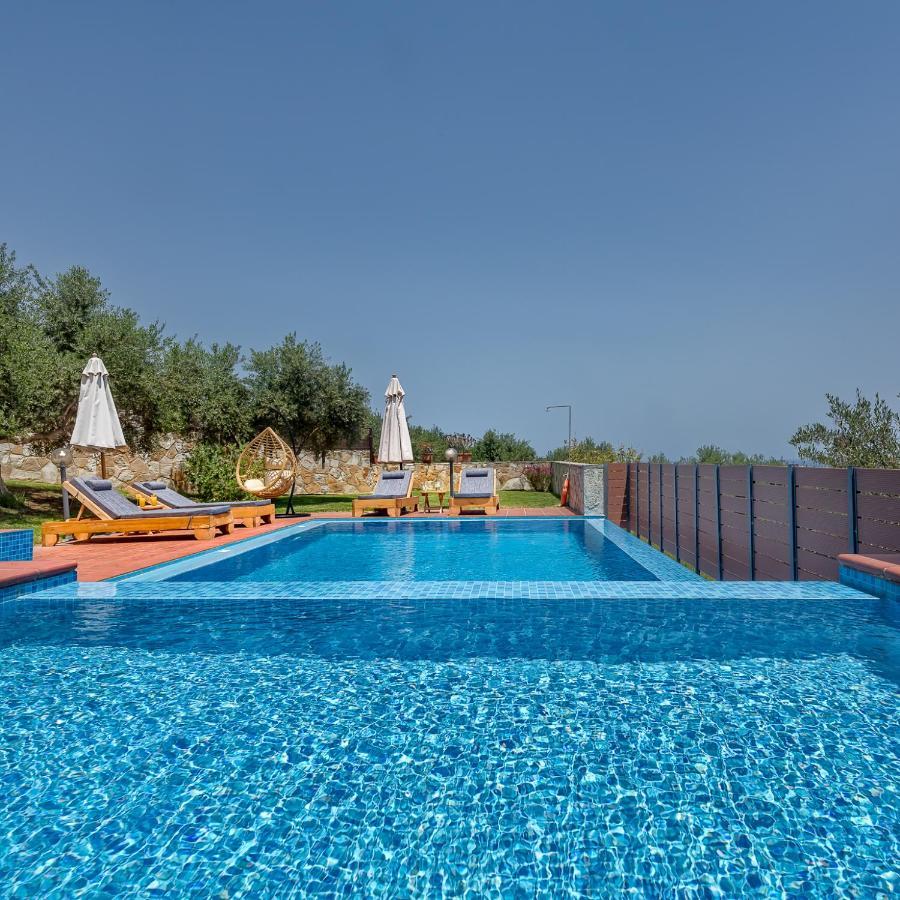 Villa Katerina With Eco Heated Pool Spilia  Luaran gambar