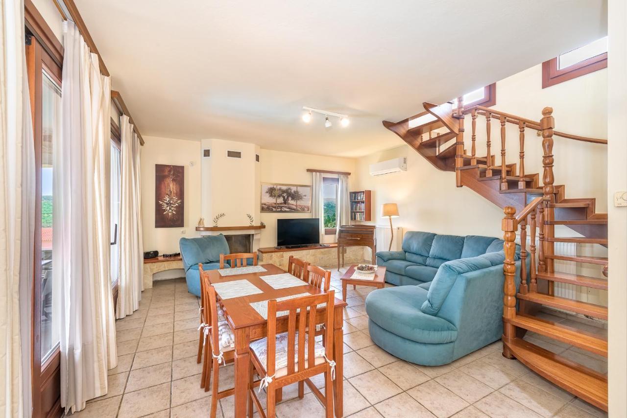 Villa Katerina With Eco Heated Pool Spilia  Luaran gambar